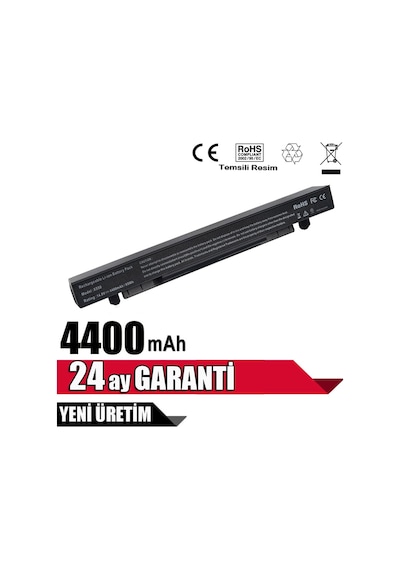Asus Uyumlu X550. X552. A41-X550A Batarya Pil 8 Cell