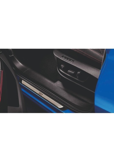 Peugeot 301 Old Krom Kapı Eşiği 4 Parça Paslanmaz Çelik