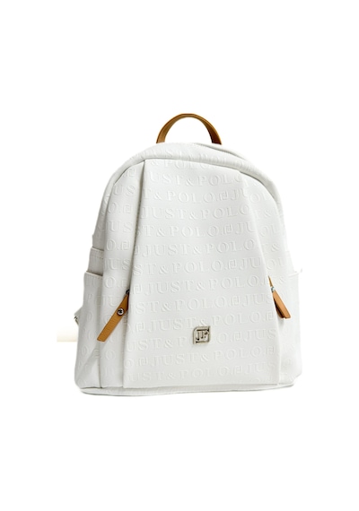 Just Polo Kadın Yeni Sezon Büyük Boy Sırt Çantası 6011mh Beyaz Camel