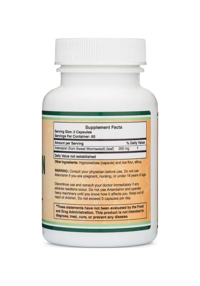 Artemisinin 200 Mg 120 Capsules