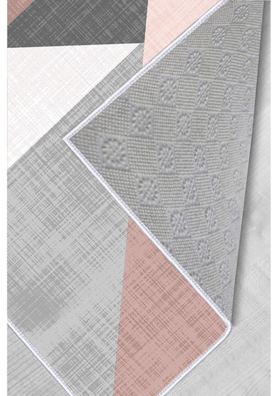 Rovigo Home Dijital Baskı Yıkanabilir Kaymaz Taban Salon Halısı RVG0201-SD554 Çok Renkli