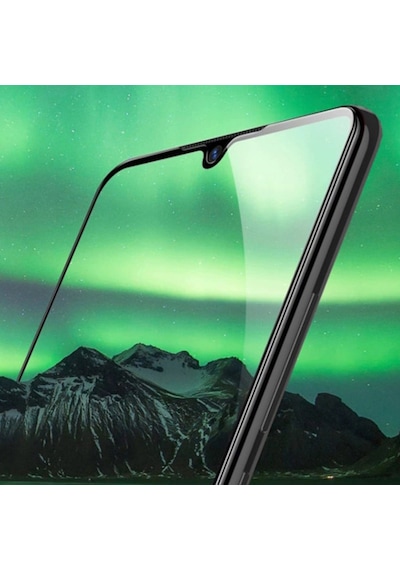 Ally Apple Uyumlu   iPhone 11 Pro Max -Xs Max 6.5 9D Full Glue Tempered Cam Ekr Siyah