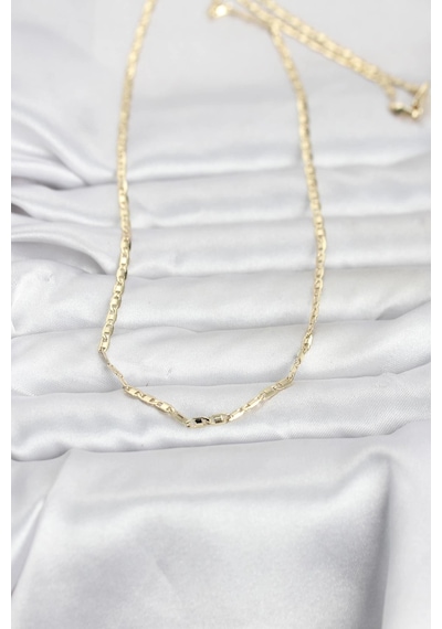 Mey Najmaddin Cm 14k Gold Renk Gemici Zincir Model 60 Cm Kadın Kolye Najmaddin Altın