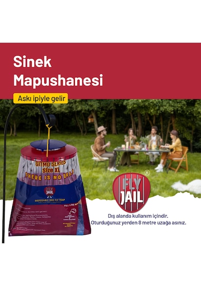 3 ADET FLY JAIL XL – POŞET KARASİNEK TUZAĞI
