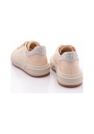 Dgn B3001 Kadin Sneakers Ayakkabi Bej