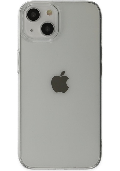 Apple Uyumlu iPhone 14 Plus Uyumlu Kılıf Pc Sert Şeffaf Kapak - Şeffaf