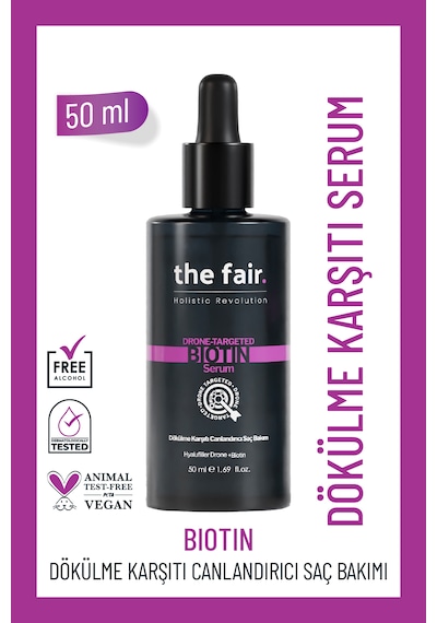 the fair. Drone-Targeted Biotin Dökülme Önleyici Vegan Saç Serumu %1 Hyalufiller Drone + Biotin 50 ML