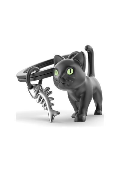 Metalmorphose Black Cat Anahtarlık