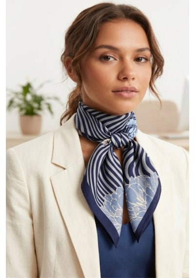 Sisley Flora Bandana/fular -2016-47 47 Lacivert