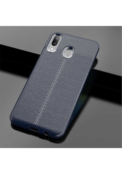 Samsung Uyumlu Galaxy M20 Kilif Deri Tarzi Niss Silikon Case 389468189