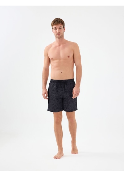 LOFT Regular Fit Erkek Deniz Şortu Siyah