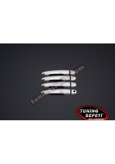 Renault Clio 3 2006 - 2011 Kapı Kolu Paslanmaz Çelik