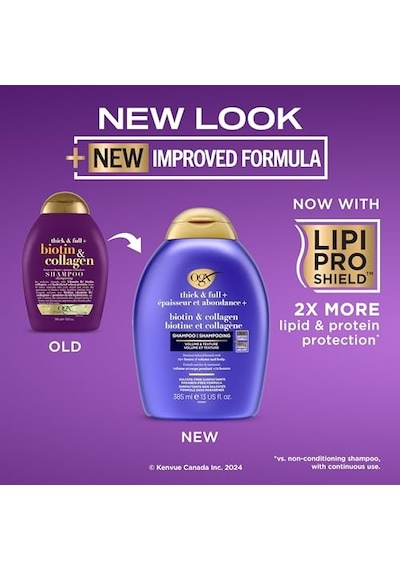 Ogx Biotin & Kolajen Dolgunlaştırıcı Sülfatsız Şampuan 385 Ml