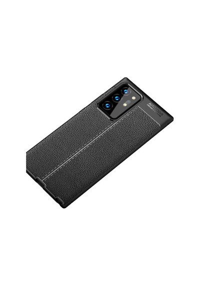 Galaxy Note 20 Ultra Kılıf Zore Niss Deri Desenli Silikon Kılıf