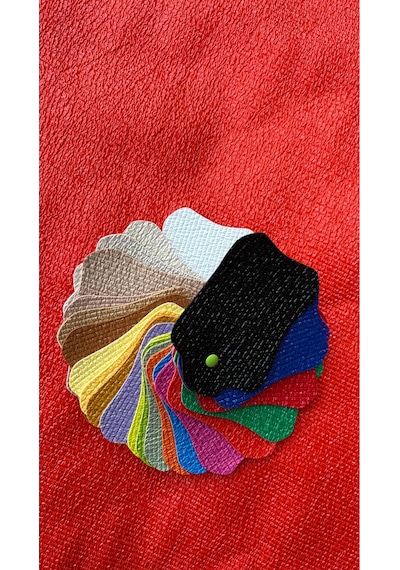 Elsa Desen Suni Deri Döşemelik, Çantalık 100 X 140 Pantone 13-0645tcx 13-0645tcx