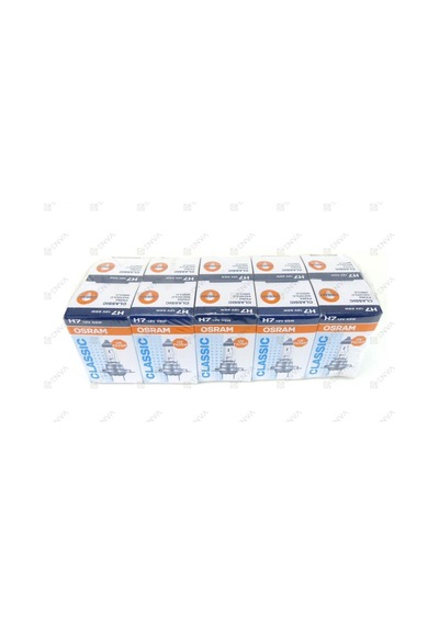 Osram H7 H-7 64210 Ön Far Ampulu Classıc 12V 55W 10 Adet