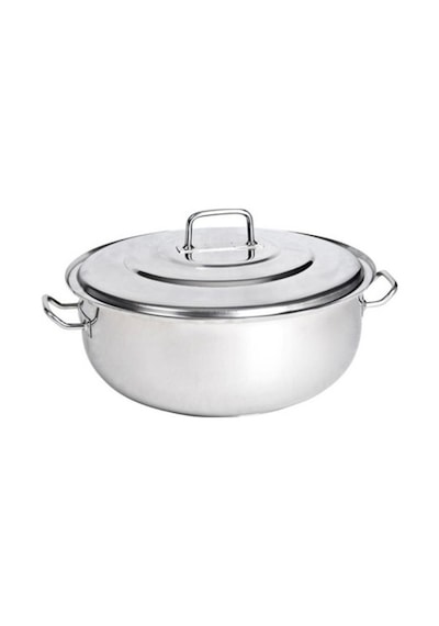 Yürük 80x30 Paslanmaz Çelik Helvane Tencere 136 L. 500 Kişilik