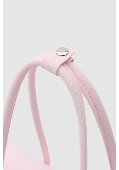 Shule Bags Mari Vintage Baget Çanta Pudra Pembe