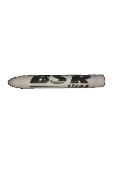Lastik Kauçuk Tebeşiri Meksika Beyaz, 12ad/pk