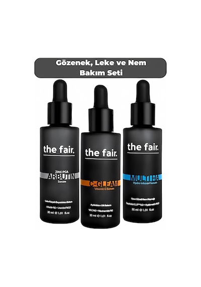 The Fair Arbutin Serum 30 ML + Multi Hydro Infused Serum 30 ML + Vitamin C Serum 30 ML
