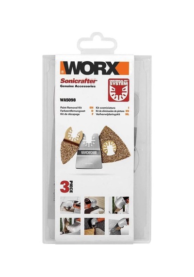 Worx Wa5098 3 Parça Universal Harç Zımparası Ve Raspalama Aksesuar Seti Fr Wa5098