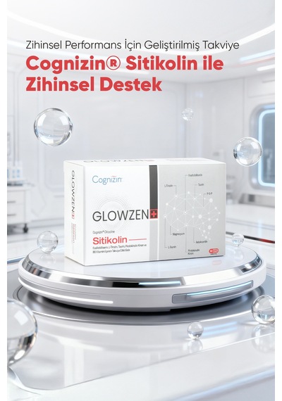 Glowzen+ Cognizin Sitikolin Kapsül 60 Kapsül