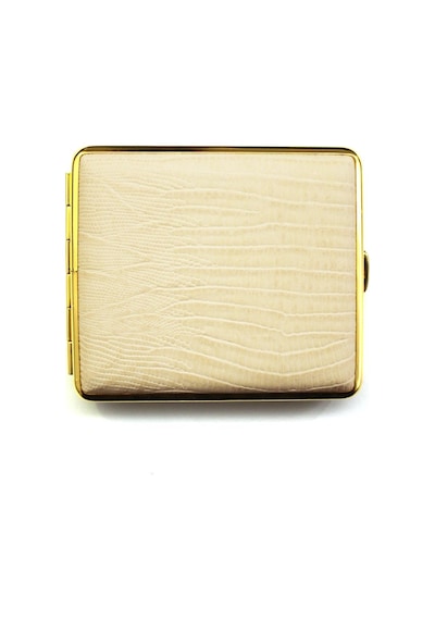 Vom Hofe Germany Kısa Sig. Tab Akası 18Li (Gold/Croco Krem)