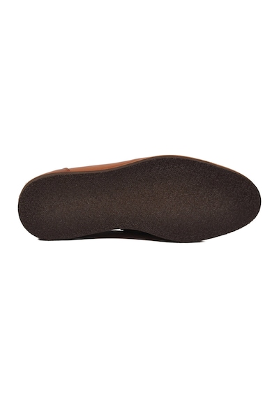Voyager Erkek Hakiki Deri Tokalı Loafer Ayakkabı Klasik Smart Casual Taba 5768 M