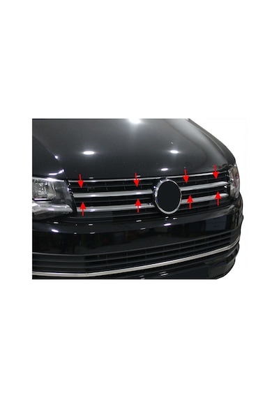 Volkswagen Caravelle T6 Ön Panjur Çıtası 2 Prç 2015 ve Sonrası