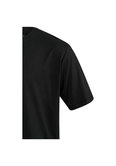 Lescon 2as Axel Bisiklet Yaka T-shirt Siyah