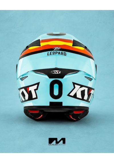 Kyt Tt-revo Kask Leopard Edıtıon Trıcolore Çok Renkli