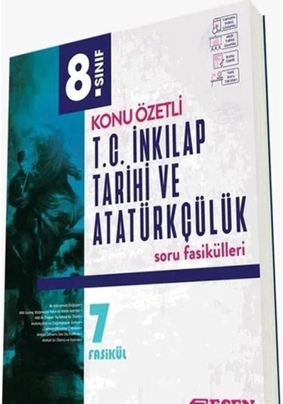 Esen 8. Sınıf Konu Özetli İnkılap Tarihi Soru Fas.