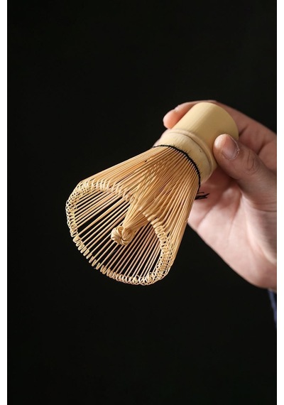 4lü Matcha Set Kase Kaşık Whisk Tutucu Bambu Whisk Çırpıcı Ve Bambu Kaşık Mt248 Yeşil
