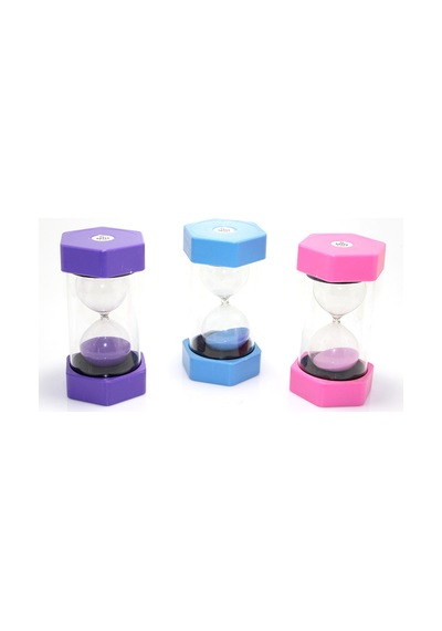 10 Adet Renkli Kum Saati 5 Dakika Zamanlayıcı, Masaüstü Dekor, Renkli Tasarım, Sand Timer, Hourglass Diğer