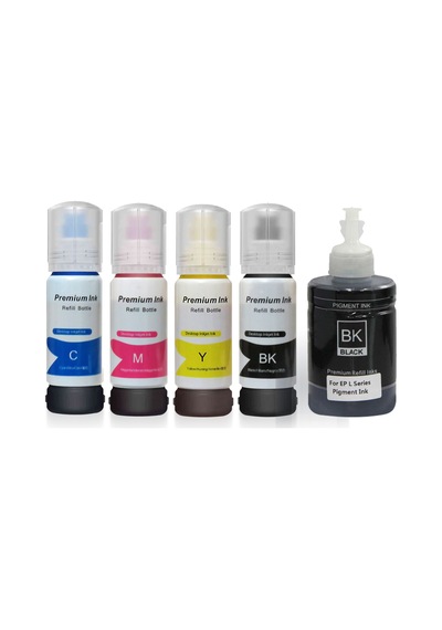 Epson 105/106 Uyumlu Photoınk 5 Renk Set Mürekkep L7160 L7180