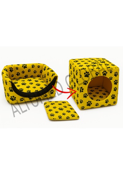 3 Fonksiyonlu Kedi Köpek Evi