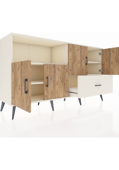 Hyperion Konsol 4 Raflı Tek Çekmeceli 4 Kapaklı 176x44x99 Aytaşı- Aytaşı-çam/aytaşı Hyperion Konsol 4 Raflı Tek Çekmeceli 4 Kapaklı 176x44x99 Aytaşı- Aytaşı-çam/aytaşı
