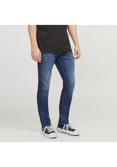 Jack & Jones Erkek Slim Fit Düsük Bel Jean - Glenn - 12109970 Blue Denim