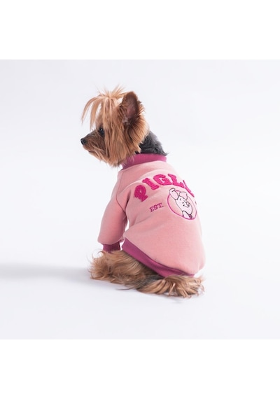 Pembe Piglet Lane Köpek Sweatshirt Köpek Sweat Köpek Kıyafeti Kedi Kıyafeti
