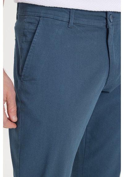 Ac&Co / Altınyıldız Classics Slim Fit Dar Kesim Yan Cep Pamuklu Esnek Chino Erkek Pantolon - Petrol Ac&Co / Altınyıldız Classics Slim Fit Dar Kesim Yan Cep Pamuklu Esnek Chino Erkek Pantolon - Petrol