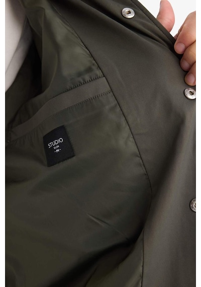 Defacto Slim Fit Astarlı Mont F9655ax26spkh401 Haki-kh401