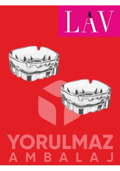 Lav Kar70 Cam Küllük 2 Li Paket Ev Ve Kafe İçin İdeal