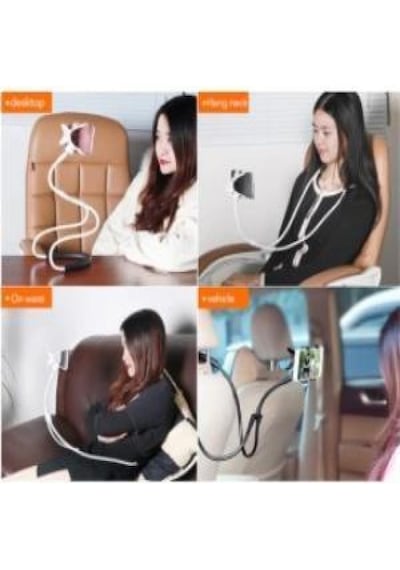 Boyuna Asılan Telefon Tutucu Portatif Stand Boyun Askılı Tutacak