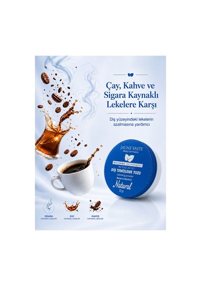 Beyazlatıcı Diş Temizleme Tozu Xylitol Etkili Nane & Mentol - 50 Gr