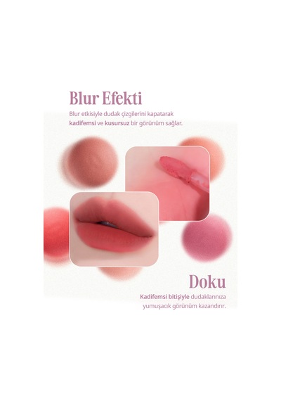 Clio Blur Efekti Veren Kadife Bitişli Dolgunlaştırıcı Tint Clıo Volumate Blur Tint 105 Velvetique Ribbon