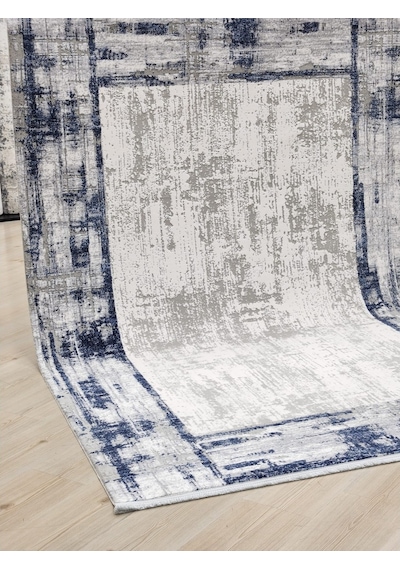 Artemis Murano 09161b Gri Lacivert Halı 160x230 Ölçü Gri