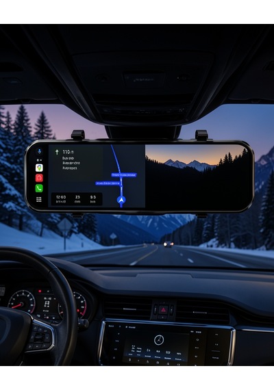 Araç İçi Ayna Carplay Dokunmatik Ekran Uczztsaynacarplay-5