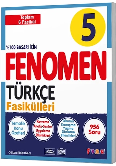 Fenomen 5. Sınıf Türkçe Fasikülleri Seti Fenomen Yayınları