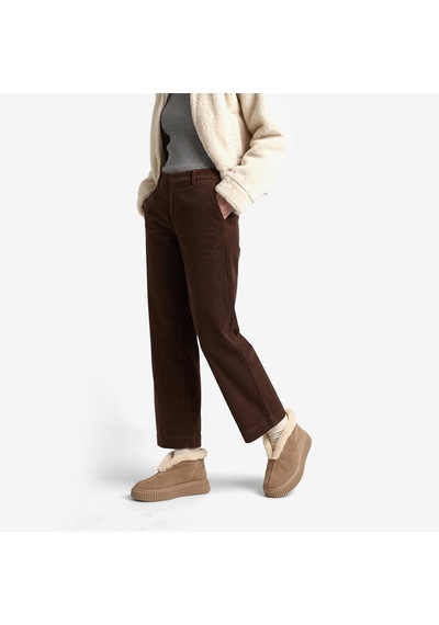 Honeybeige Bot Kadın 40g8 Frau Waxyfur Desert Boot Wıth Fur On Platform