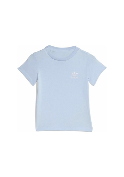 Adidas Bebek Mavi Eşofman Short Tee Set Ke2355